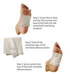 足下排毒贴 Bamboo Vinegar Detox Foot Patch 20pkts/Box